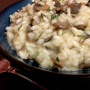 Rustic Mushroom Risotto